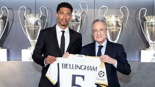 Football Transfers: Jude Bellingham paying 'homage' to Zidane with Real Madrid No 5 shirt