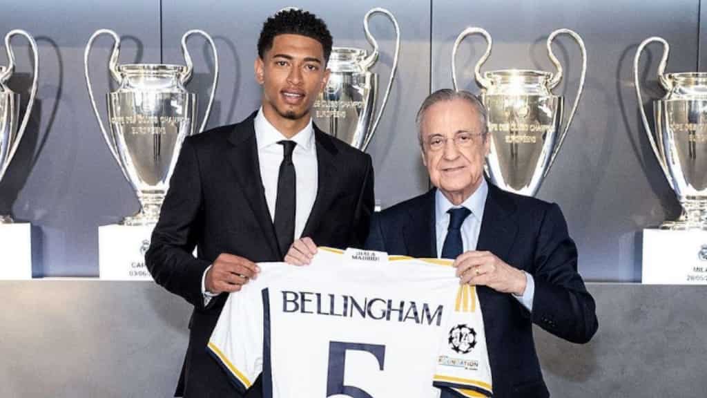 Football Transfers: Jude Bellingham paying 'homage' to Zidane with Real Madrid No 5 shirt