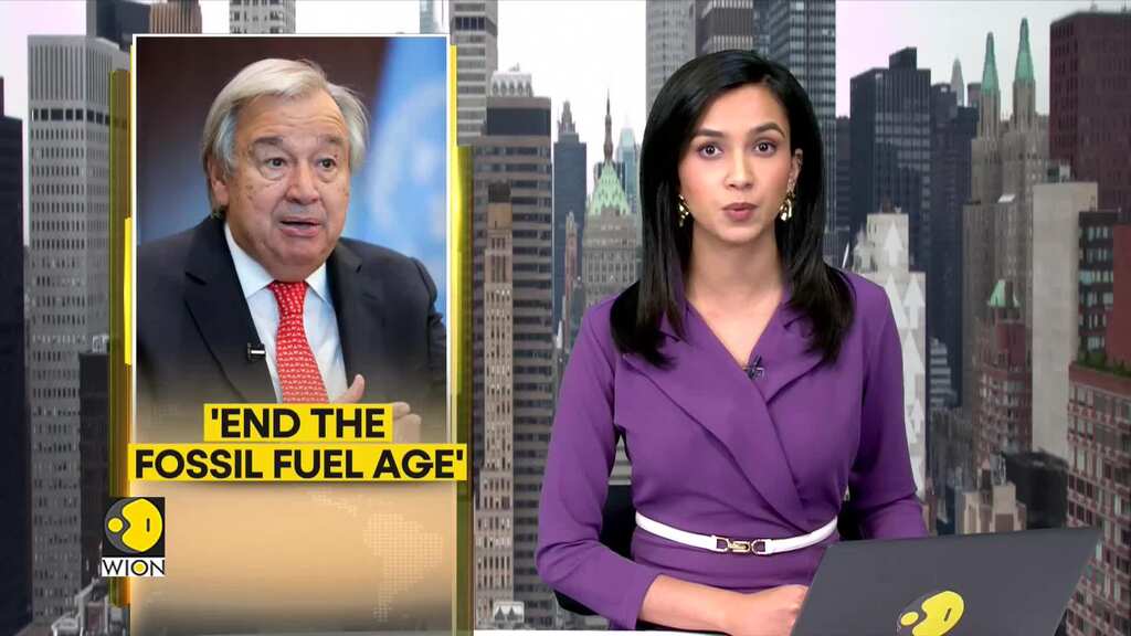 'End the Fossil fuel age': UN Chief calls on countries to phase out coal | WION Climate Tracker