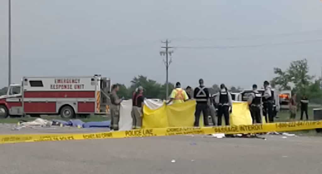 15 dead, 10 injured as bus carrying elders collides with truck on highway in Manitoba, Canada