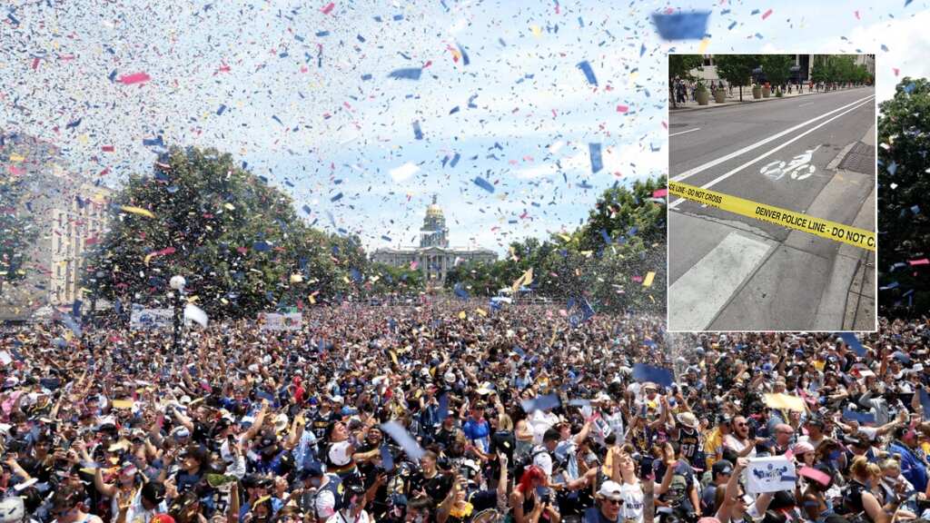 NBA Denver Nuggets victory parade: Police officer injured, two people shot in rally with over a million people