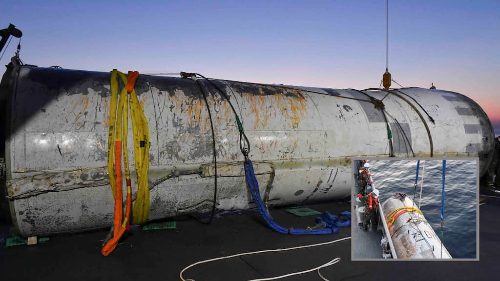 South Korea salvages North Korea spy satellite rocket debris; to examine parts