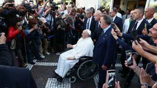 Pope Francis discharged from Rome's Gemelli hospital