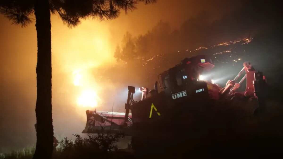 Wildfire season in Spain