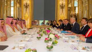 Macron welcomes Saudi Crown Prince in Paris, will discuss Riyadh’s bid to host World Expo 2030