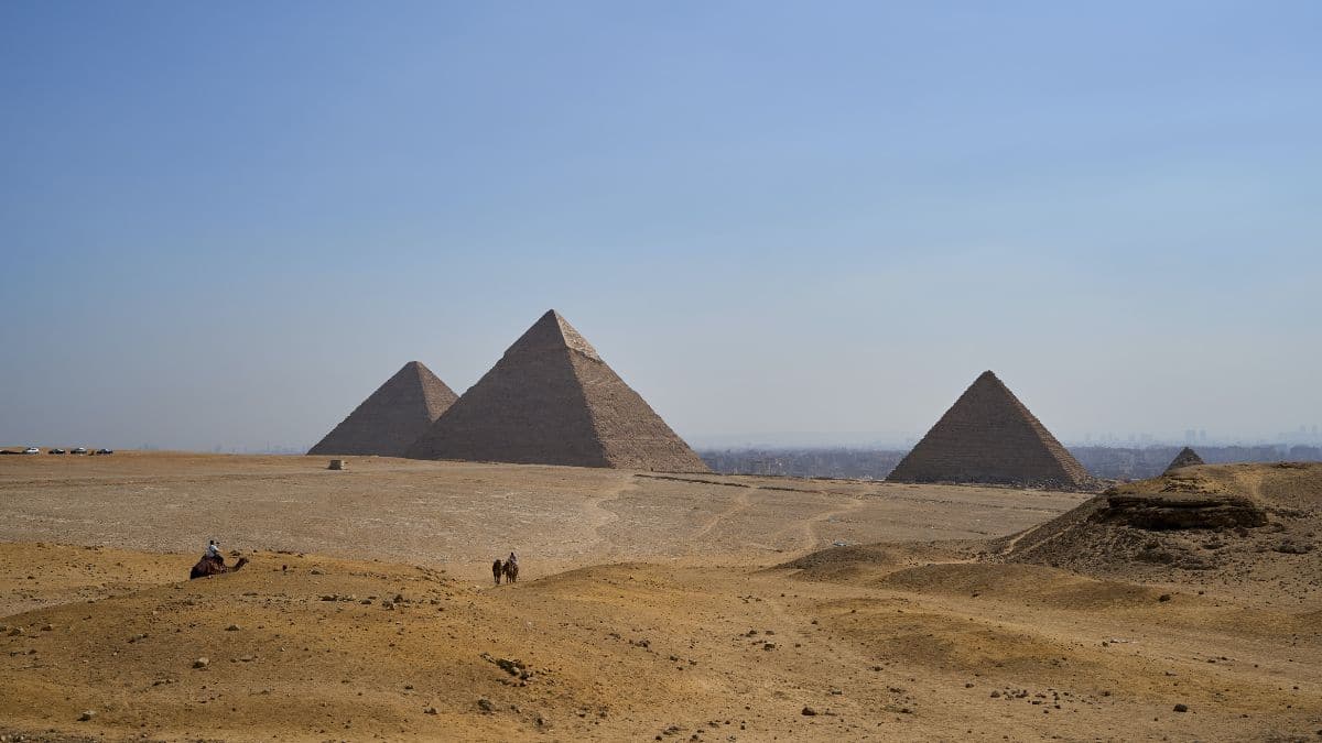 The Pyramids at Giza