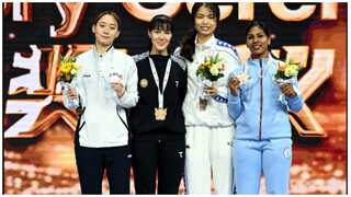 Bhavani Devi wins India's first ever medal at Asian Fencing Championships