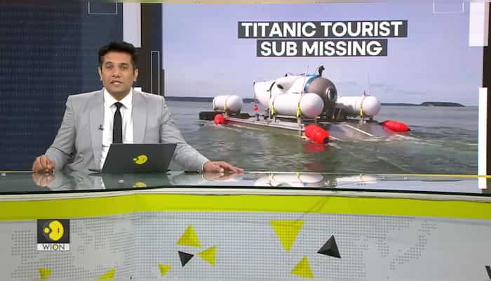 Submersible touring the wreckage of the Titanic goes missing