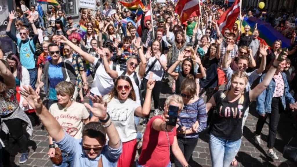 Estonia becomes first Baltic nation to legalise same-sex marriage