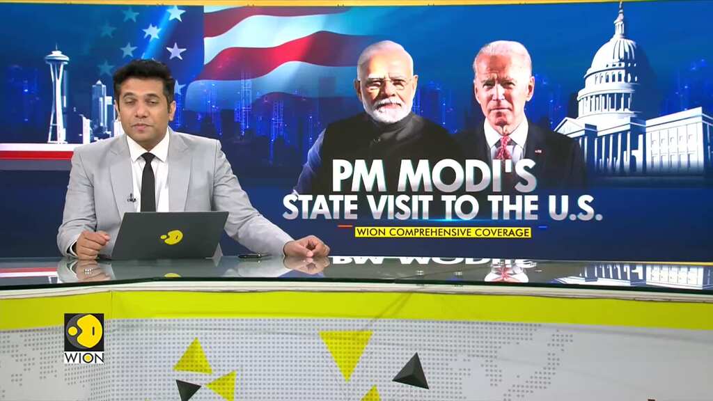 PM Modi's US Visit: Indian Prime Minister Narendra Modi lands in New York for the US state visit