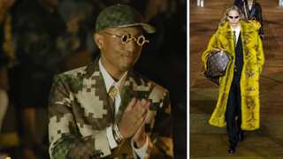 Pharrell Williams brings gospel party to Paris' oldest bridge as he debuts as Louis Vuitton designer