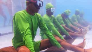 Watch: Indian Army's amphibious warriors perform underwater Yoga