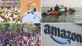 Top 10 world news: PM Modi leads Yoga event at UN headquarters, 20 hours of oxygen on Titanic sub, and more