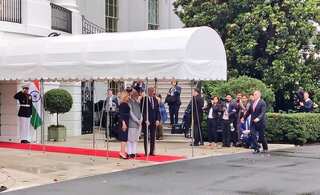 PM Modi reaches White House for state dinner hosted by Joe Biden and First Lady Jill Biden