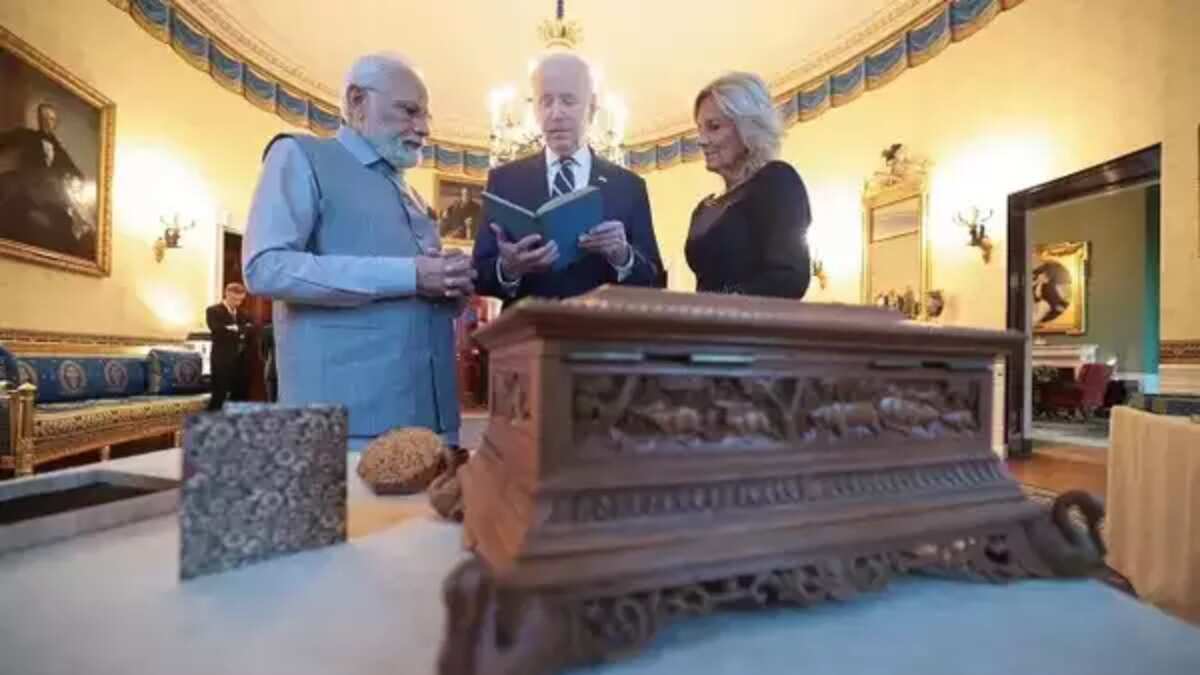 US President's gifts for PM Modi