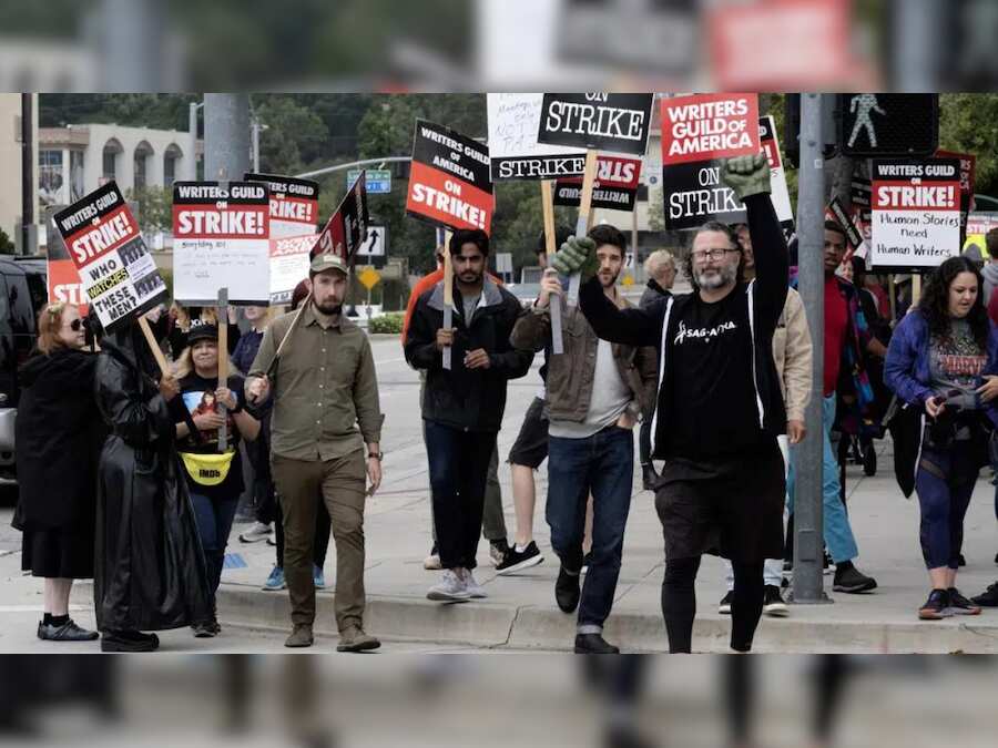 Hollywood writers rally with confidence as WGA strike enters 50th day