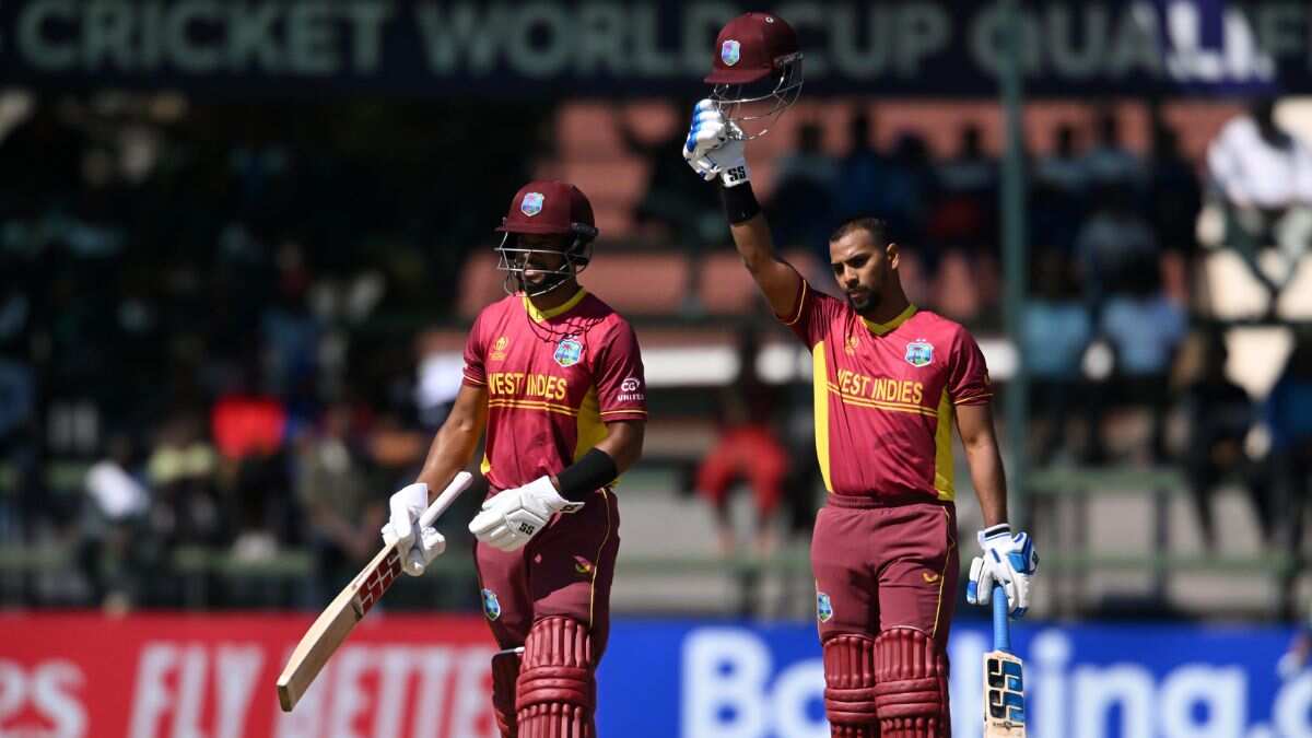 ODI World Cup Qualifiers: Shai Hope, Nicholas Pooran fire West Indies to 101-run win over Nepal ODI World Cup Qualifiers: Shai Hope, Nicholas Pooran fire West Indies to 101-run win over Nepal