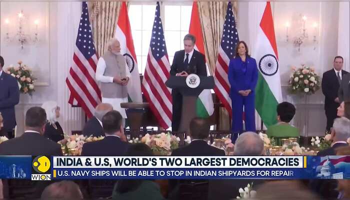 PM Modi's US visit: Prime Minister Modi arrives at the state department