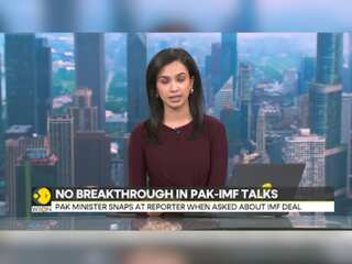 Pakistan's Finance Minister snaps at reporter when asked about IMF deal