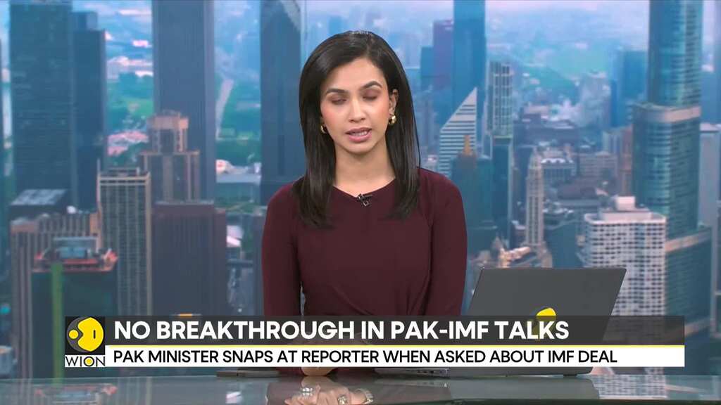 Pakistan's Finance Minister snaps at reporter when asked about IMF deal