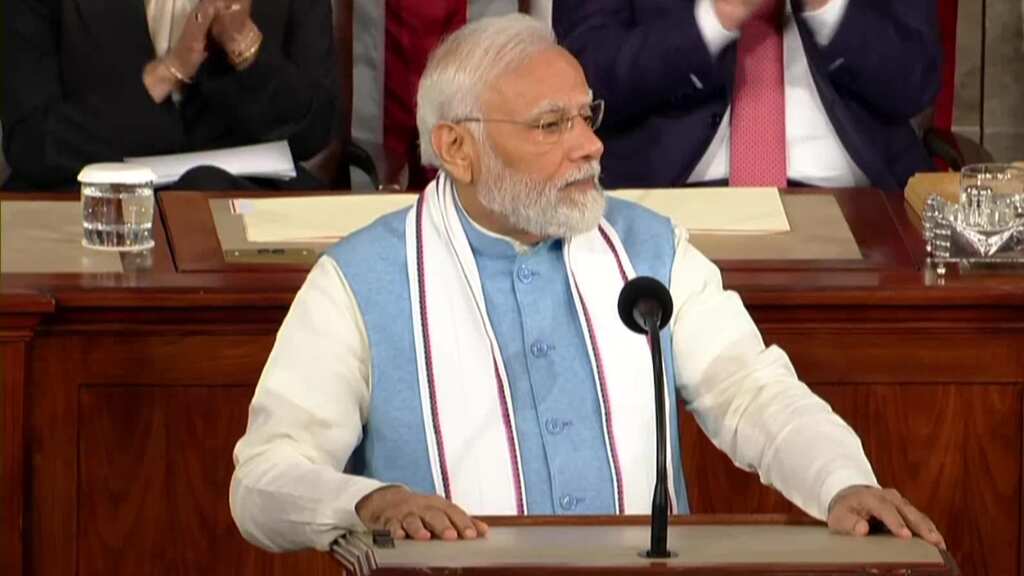 Indian PM Modi's address to joint session of US Congress. Read the full speech here