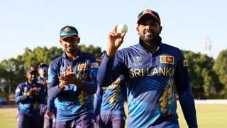 ODI World Cup Qualifiers: Sri Lanka ride on Wanindu Hasaranga's five-for to record 10-wicket victory over Oman
