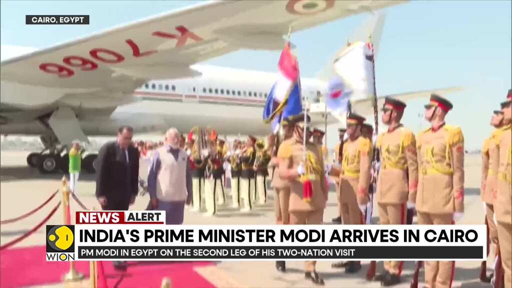 Breaking: Narendra Modi's first visit to Egypt as PM