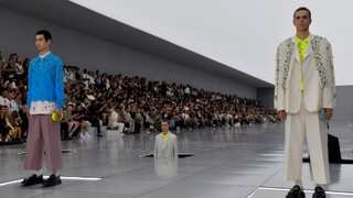 Sci-fi Dior show boldly puts focus on 'real clothes'