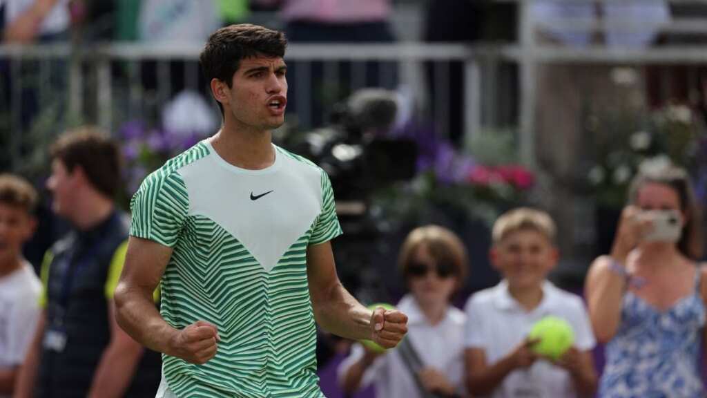 Tennis: Carlos Alcaraz inches closer to maiden grass-court title with semis win in Queen's Club