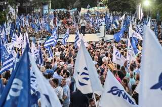 Greece votes in repeat poll with former PM Kyriakos Mitsotakis seeking second term