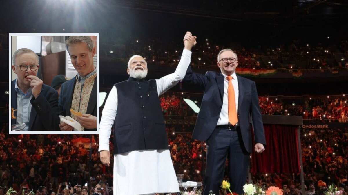 Modi-Albanese share ‘chaat-jalebi’ bonhomie amid growing India-Australia ties Modi-Albanese share ‘chaat-jalebi’ bonhomie amid growing India-Australia ties
