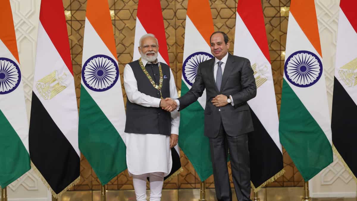 Watch | India's PM Modi conferred with Egypt's highest civilian honour ‘Order of Nile’ Watch | India's PM Modi conferred with Egypt's highest civilian honour ‘Order of Nile’