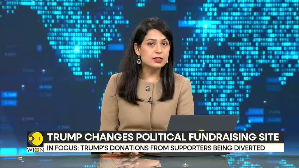 Former US President Trump political funds to be diverted for legal fees