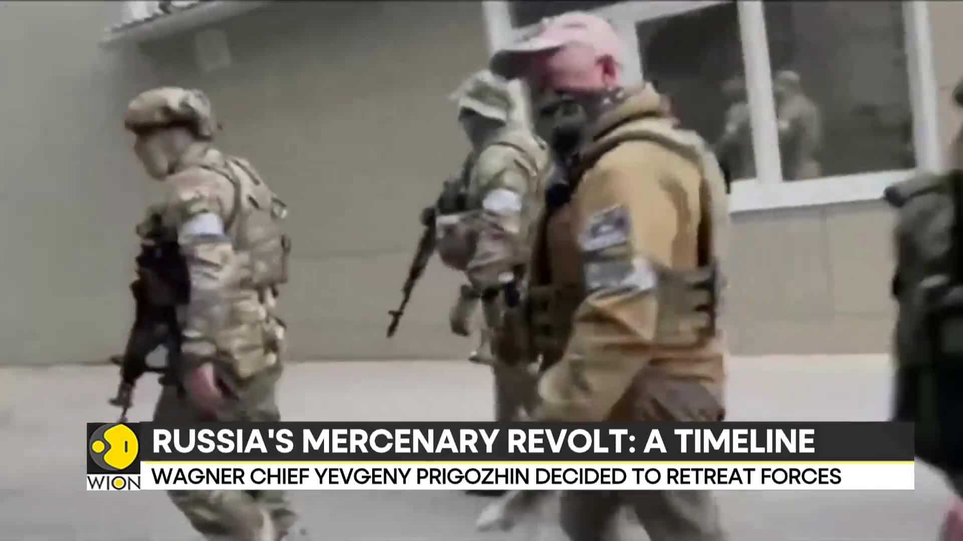 Wagner chief Yevgeny Prigozhin's mercenary revolt:: A timeline - World News
