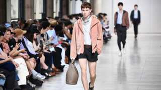 Skin on show at Paris menswear week