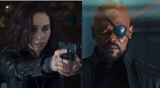 When Emilia Clarke 'cried a little bit' after almost running over Samuel Jackson on Secret Invasion set