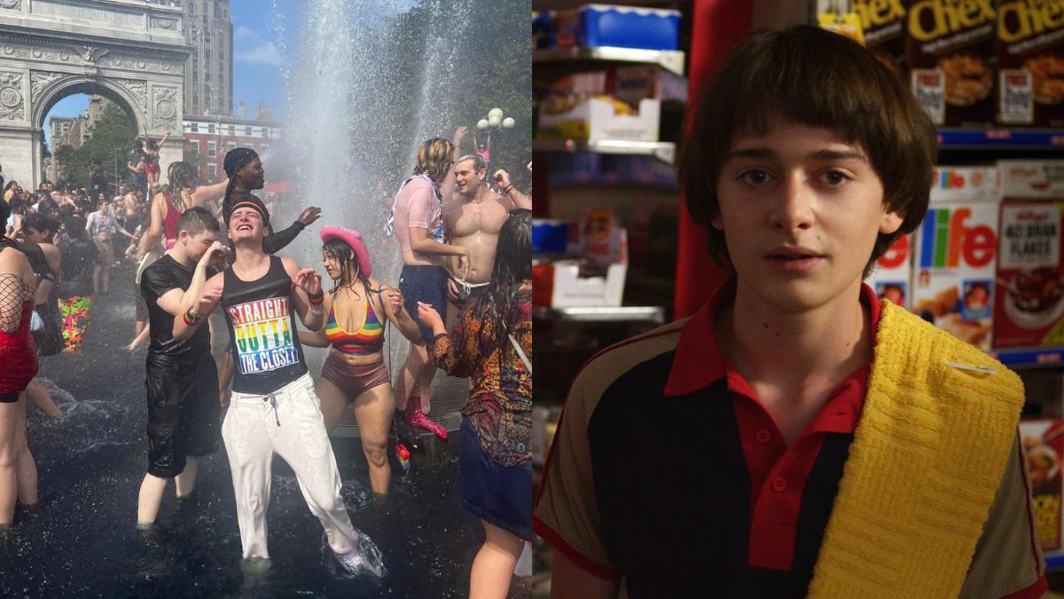 Stranger Things actor Noah Schnapp is the happiest soul as he attends his first Pride parade| Photos
