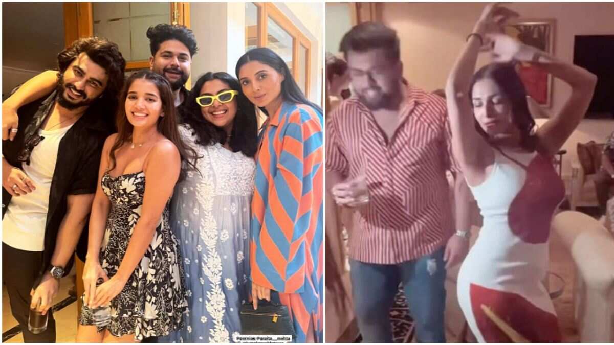 Malaika Arora dances to Chaiyya Chaiyya like never before to celebrate Arjun Kapoor's birthday: Watch clips Malaika Arora dances to Chaiyya Chaiyya like never before to celebrate Arjun Kapoor's birthday: Watch clips