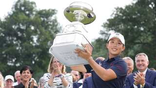 Golf: History-maker Ruoning Yin 'chasing her inspiration' Shanshan Feng after maiden PGA trophy