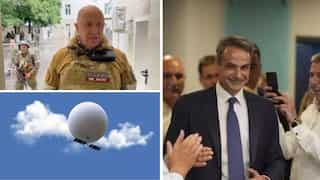 Top 10 world news: Wagner chief's first message since mutiny, Chinese spy balloons spotted over Asia & more