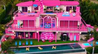 Barbie Dreamhouse in Malibu is now on Airbnb and Ken's hosting free stays. See pics