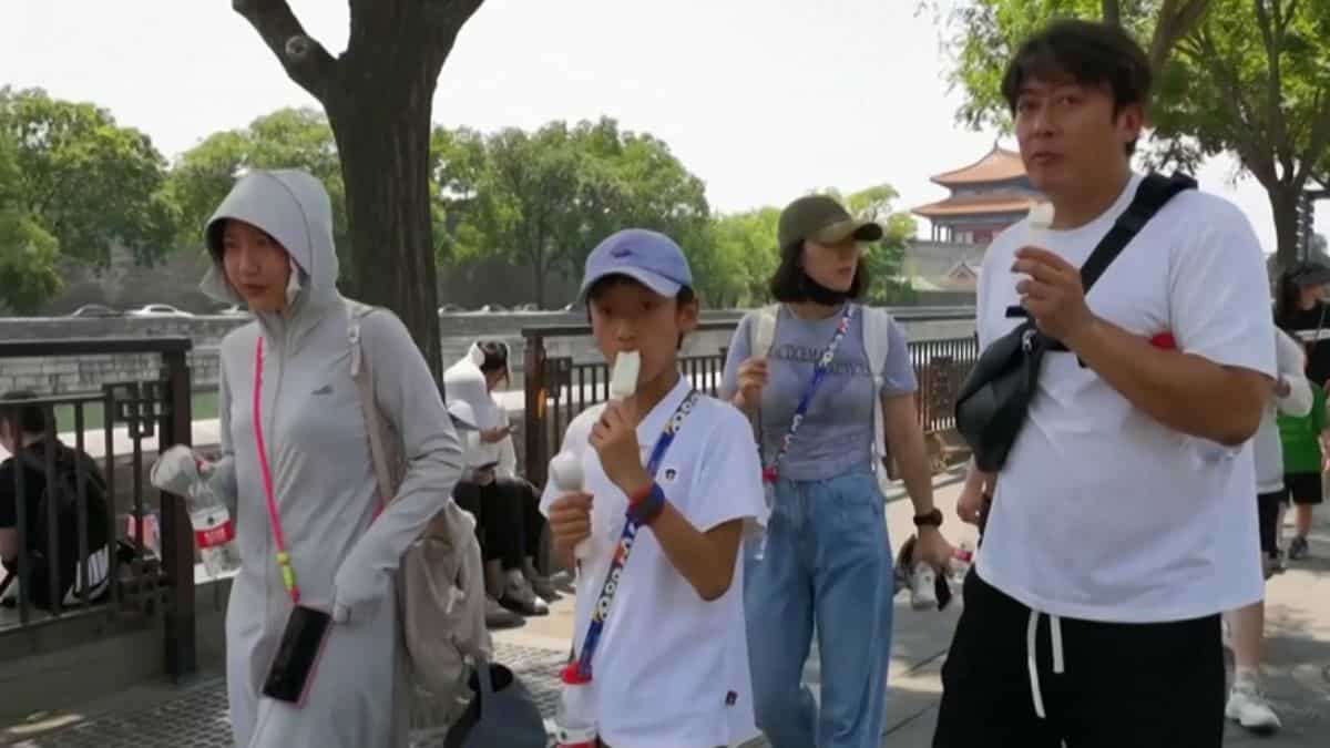 Rising temperatures in Asia