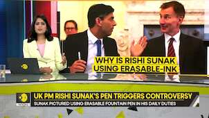 Gravitas:  UK PM Rishi Sunak's pen triggers controversy