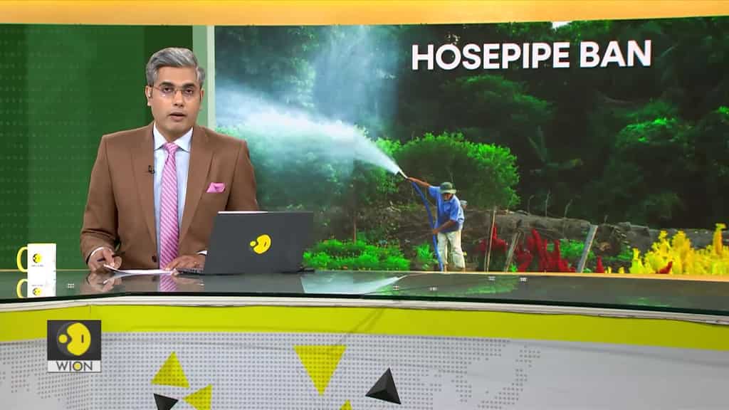 Water shortages & leaks force hosepipe bans in parts of UK