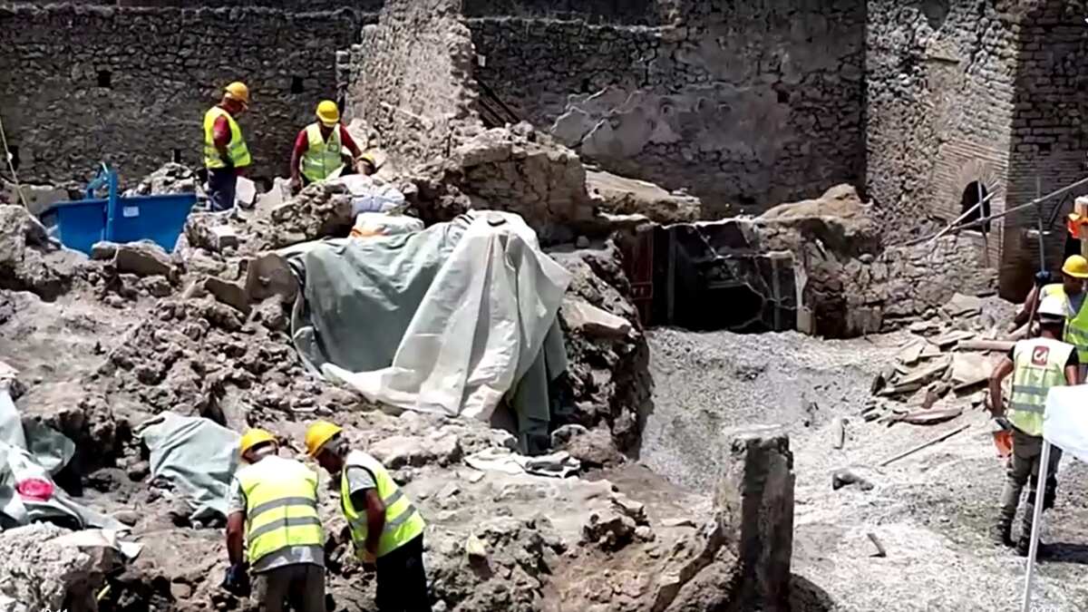 About the Pompeii excavation site