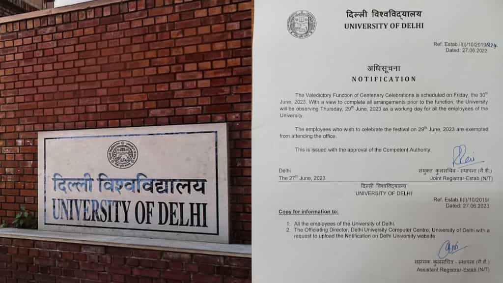 Teachers label Delhi University decision to declare Eid-ul-Adha working day 'sectarian'