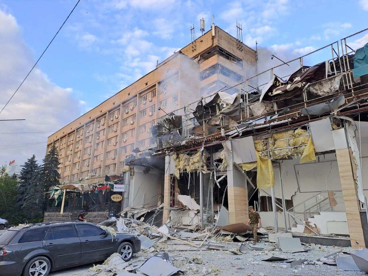 ‘We hit only military-linked targets,’ Russia clarifies after strike on restaurant kills at least 10 ‘We hit only military-linked targets,’ Russia clarifies after strike on restaurant kills at least 10
