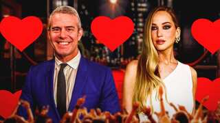 Jennifer Lawrence kisses Andy Cohen on his TV show