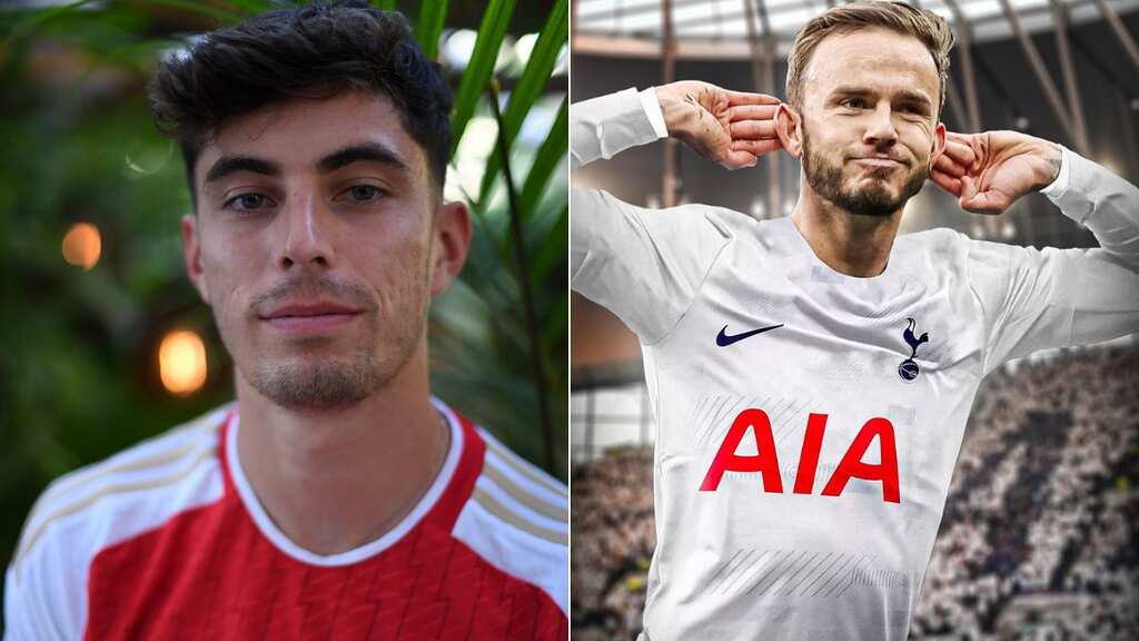 German Kai Havertz joins Arsenal on 'long-term' contract, Spurs signs James Maddison from relegated Leicester