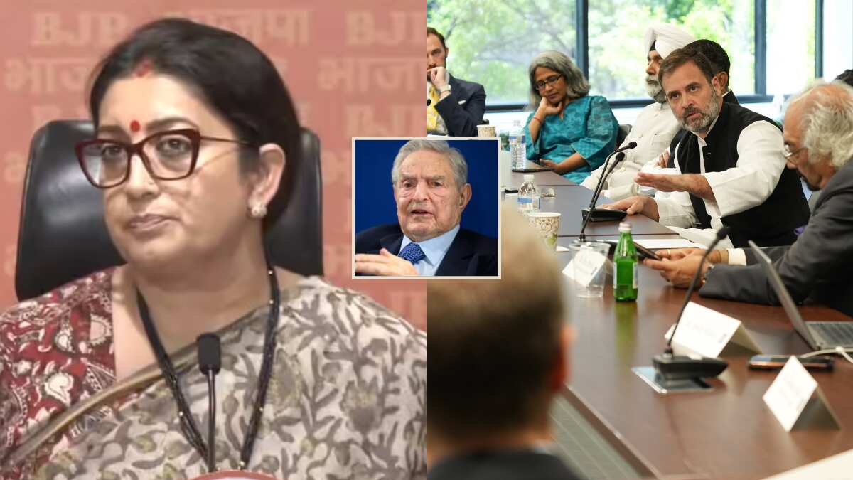 'Why is he hobnobbing...': BJP targets Rahul Gandhi for alleged George Soros link 'Why is he hobnobbing...': BJP targets Rahul Gandhi for alleged George Soros link